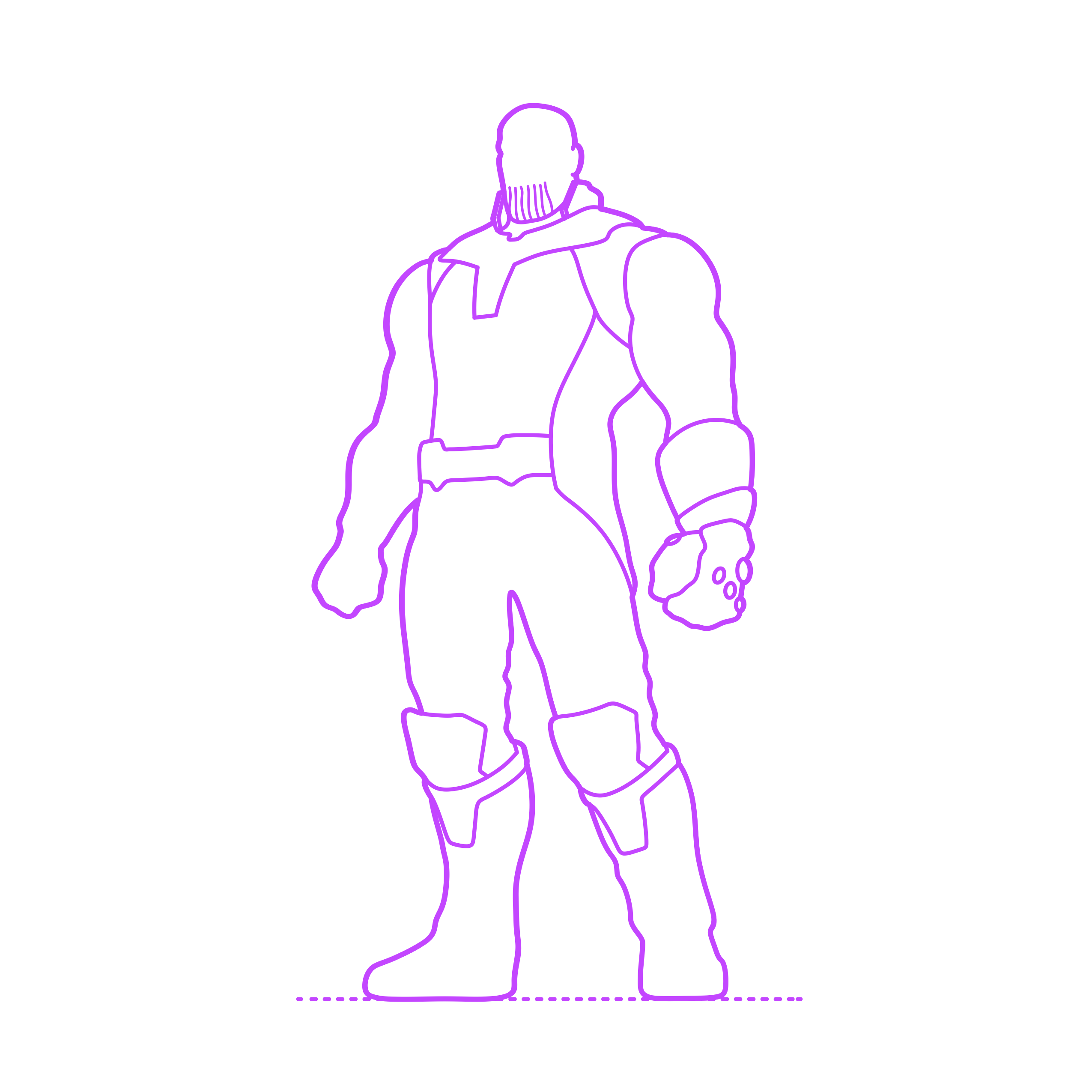 Category Pop Culture Marvel Comics Thanos Sticker Svg Vector Free Vectors
